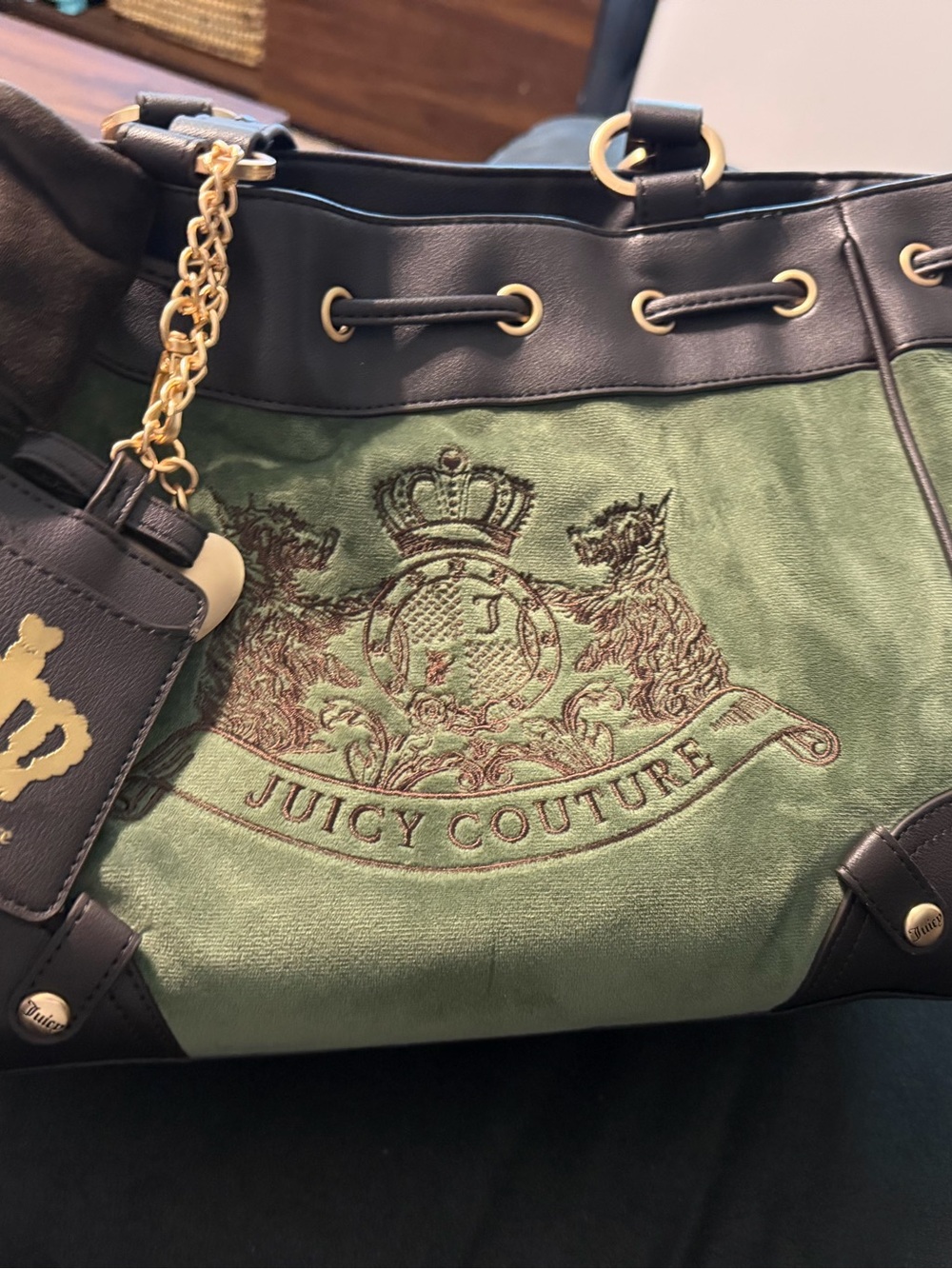 Juicy couture daydreamer Scotty dogs super green